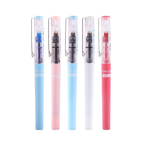 

gel pens liquid ball pen 0.5mm straight neutral