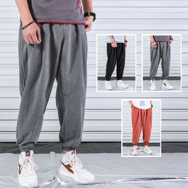 

men's pants autumn sports leisure harlan for students and young men, Black