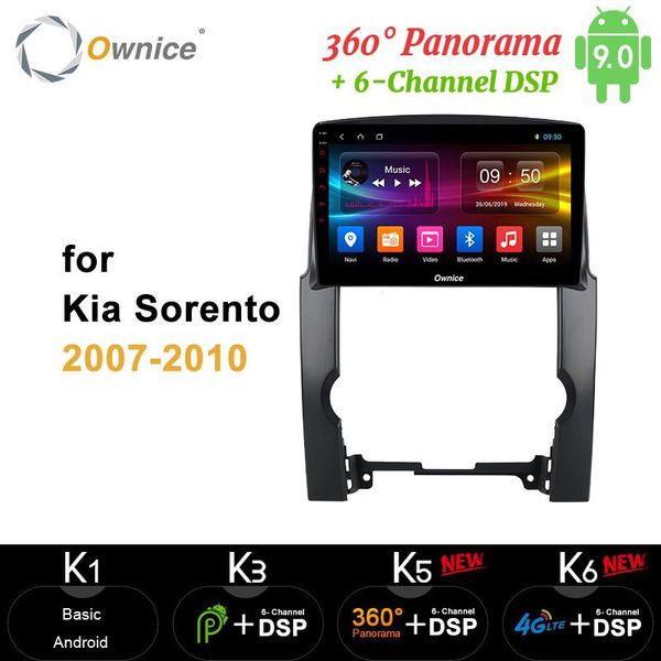 

player ownice octa core android 9.0 dsp 360 panorama car dvd 64g stereo gps navi headunit dvr 4g spdif for kia sorento 2010 - 2013