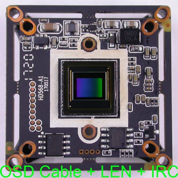 

5.0mp / 4.0mp ahd 1/2.5" aptina ar0521 cmos image sensor + fh8538m cctv camera module pcb board (utc) +osd cable +lens +irc ip cameras