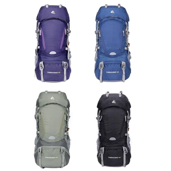 

backpack knight 60l waterproof climbing hiking rain cover bags camping mountaineering backpacks sport outdoor bike