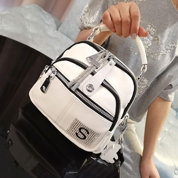 

evening bags designer ita women's bag luxury sac femme white handle handbag tote dule-use double shoulder