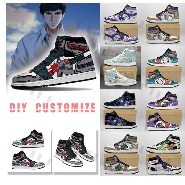 

diy classic 1s custom made shoes sneakers for men jpn anime sports women running basketball shoe customized trainers