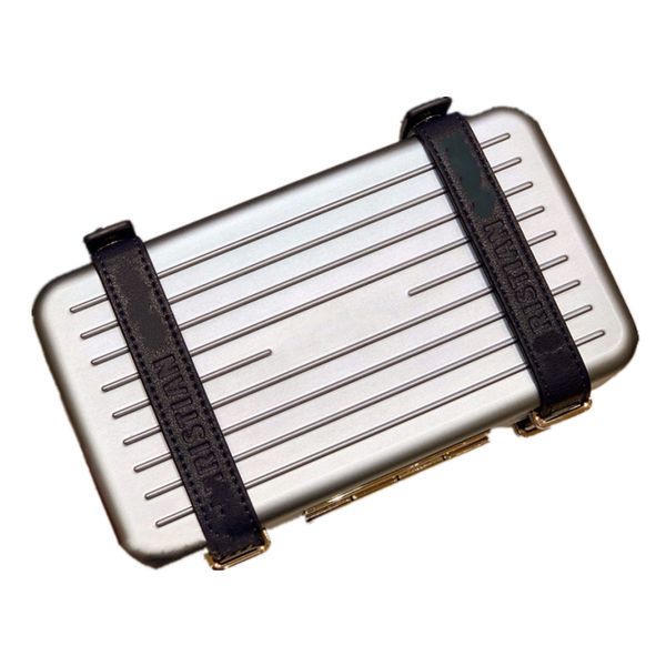 

rihanna bag same as ins rmw brand shoulder bags clutch alloy 4 colors luxury shopping underarm pack perfume bottle case fashion purse for wo