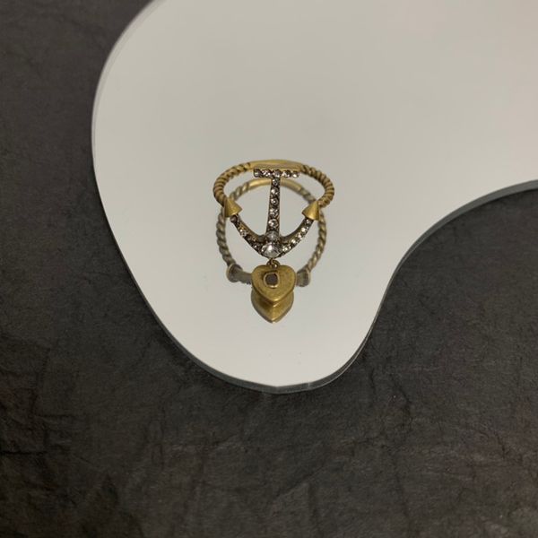 

luxurys designers ring jewelry love rings heart engagements for women letter g brand gold ring simplicity necklaces 2022, Silver