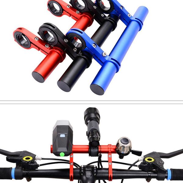 

bike handlebars &components bicycle extension frame with double rod multi function aluminum alloy accessories for ha
