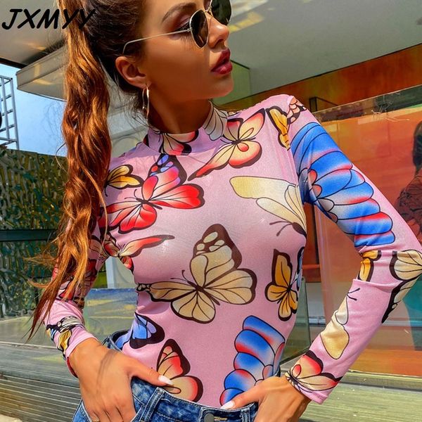 

spring and summer fashion long-sleeved half-high neck t-shirt bottoming shirt women 210510, White