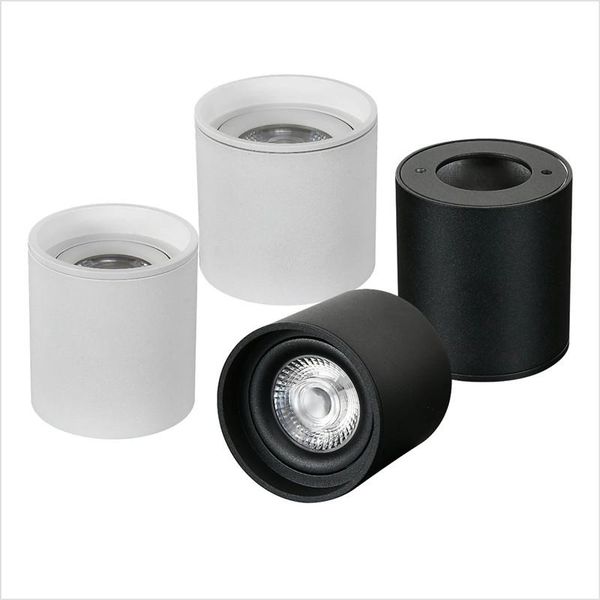 

downlights led downlight dimmable 110v 220v spotlight 24Â° ceiling 7w 12w lights surface mounted lamp bathroom kitchen indoor lighting