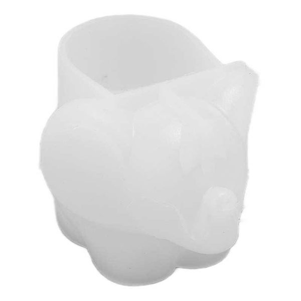 

nail gel elephant mold reuseable storage silicone for making handicrafts decorations, Red;pink