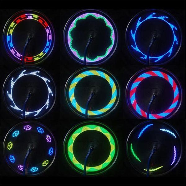 

motorcycle cycling bicycle bike wheel signal tire spoke light 30 change accessories torch *d lights