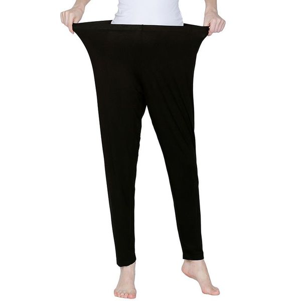 

women spring and autumn winter home service fresh student female pants sleep fatty plus size 7xl women's & capris, Black;white
