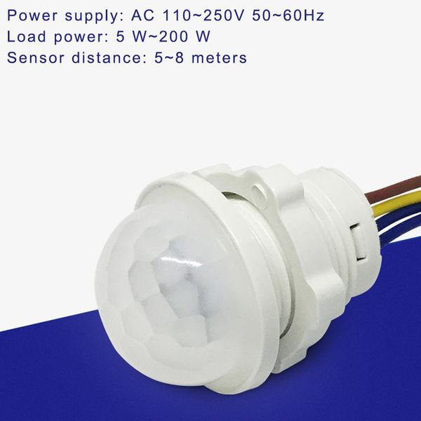 

smart home control pir infrared motion sensor light time delay adjustable mode detector switch for lighting gk99