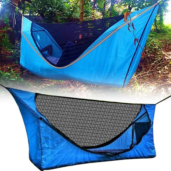 

tents and shelters outdoor portable hammock waterproof shade tent breathable foldable bed for picnic camping traveling xr-