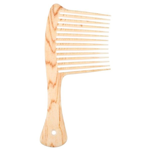 

hair brushes multi-functional wide-tooth comb practical long beard care, Silver