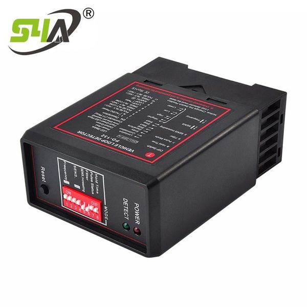 

110/220/12/24v vehicle detector loop to sense inspection device traffic inductive signal control dual fingerprint access
