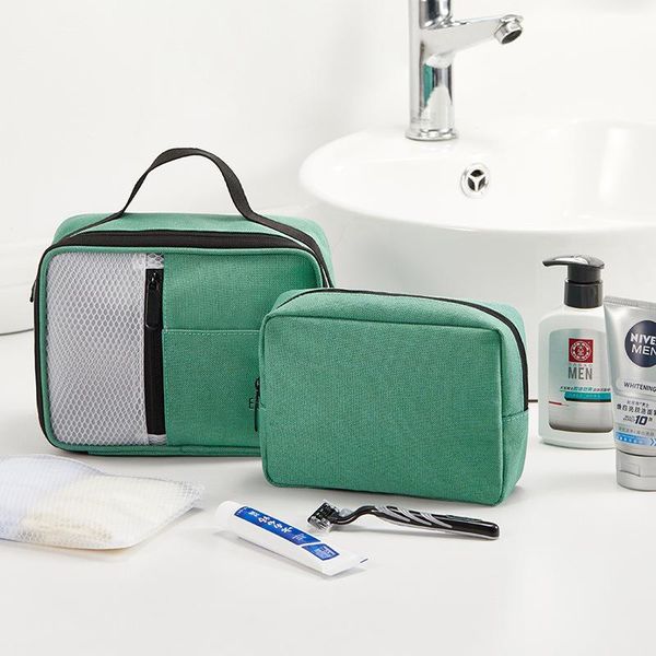 

storage bags cationic portable cosmetic bag travel men's multi-function wash multi-cell accessories