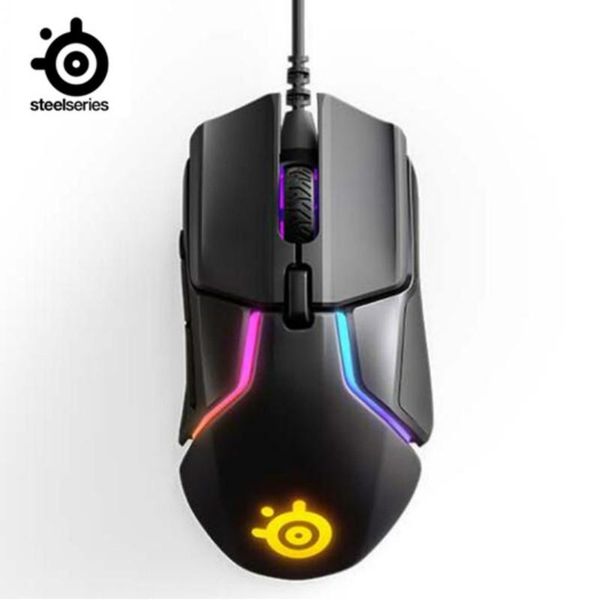

steelseries rival 600 wired gaming mouse rgb macro programming dual sensor counterweight anti-skid weight mice