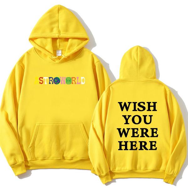 

men's hoodies & sweatshirts 2021 travis scoastroworld hope you are here fashion letters astroworld hoodie streetwear men women sweatshi, Black