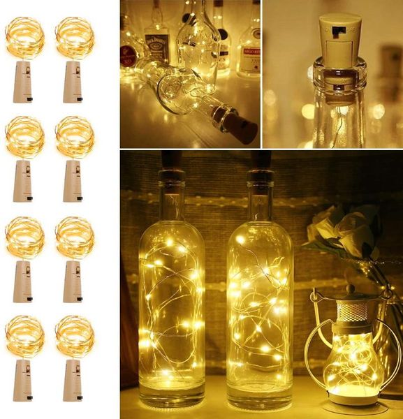 

strings wine bottles string lights fairy decorcopper wire starry battery operated for bedroom parties wedding