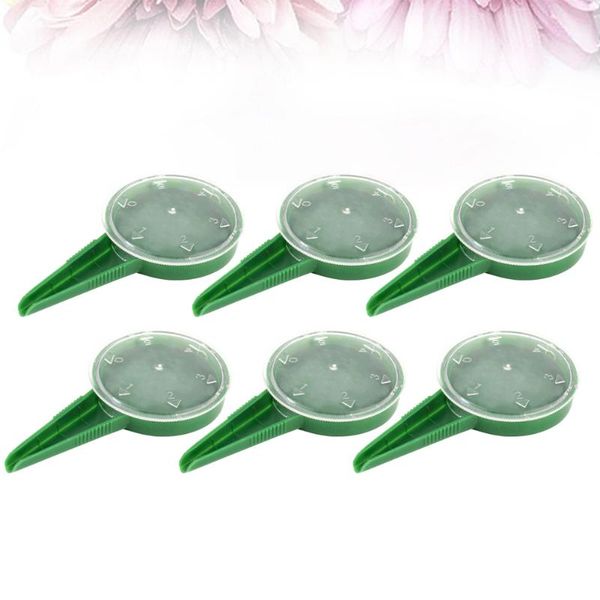 

planters & pots 6pcs portable garden seeder 5 gear adjustable creative disseminator practical sower planter for home farm (light