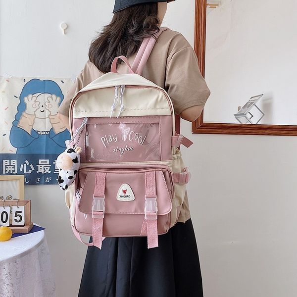 

summer school backpack student kawaii women harajuku large capacity fashion bags