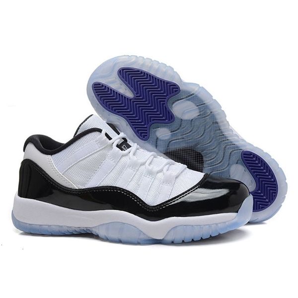 

11 xi low white university blue men basketball sports trainers sneakers unc shoes size 5.5-13u1jo