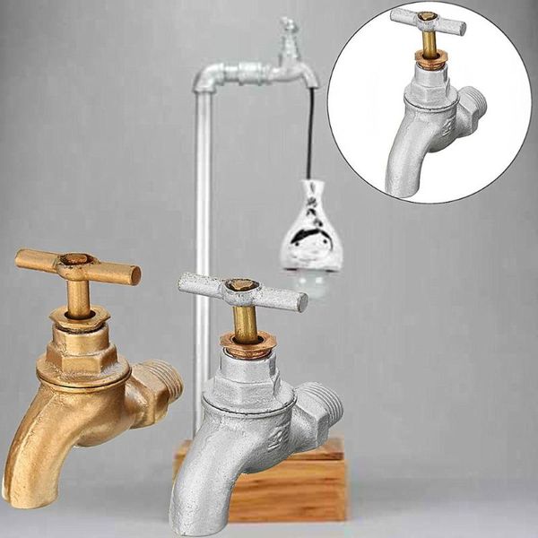 Torneiras de cozinha Industrial Vintage Tap Tap Válvula Mesa Cúsula de luz da mesa para lâmpada de encanamento