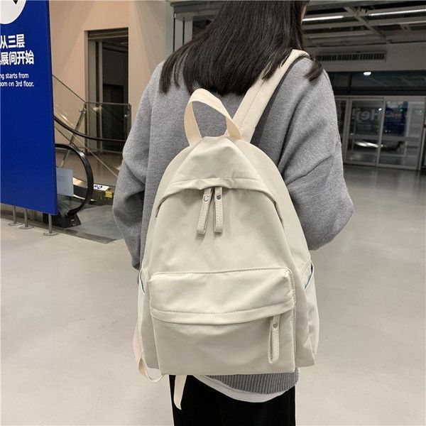 

backpack fashion canvas women anti-theft shoulder bag school for teenager girls backapck female