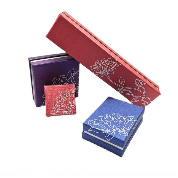 

gq3 gold and boxes silver paper packaging gift bracelet packaging boxes pendant pendant storage jewelrynecklace ring jade jewelry stor, Black;white