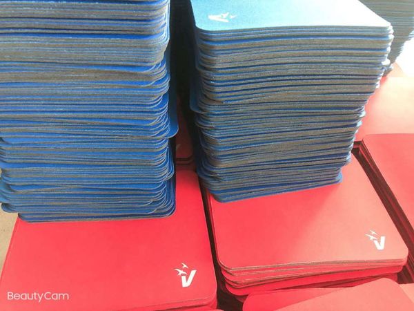 

180 * 220 2mm rubber cloth mouse pad advertising super large