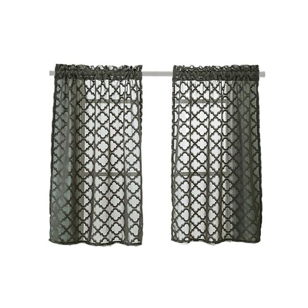 

valance window curtain short panel cover protection polyester bathroom & drapes