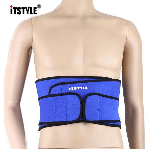 

waist support ajustable slim high elastic belt lumbar back protector, Black;gray