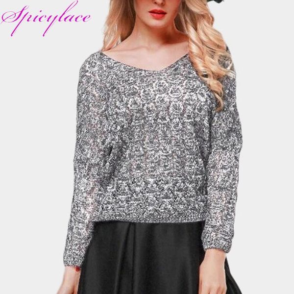

women's sweaters spicylace spring autumn sweater women fashion retro print pullover loose long sleeve knitted hollow female sweet, White;black