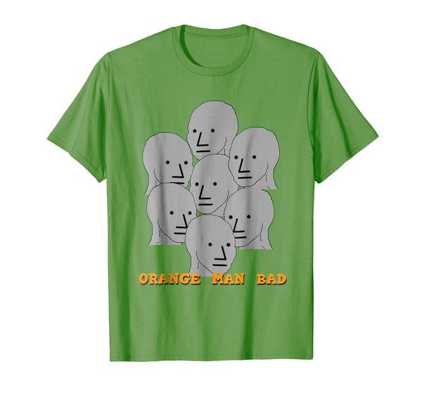 

NPC MEME Shirts Grey Lives Group Think Orange Man Bad, Mainly pictures