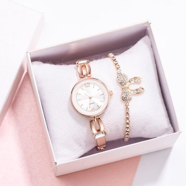

wristwatches luxury women bracelet watches elegant ladies quartz wristwatch rose gold watch clock female stainless steel women's watche, Slivery;brown