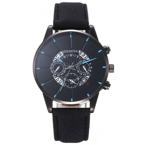 

wristwatches 50pcs/lot wholesale mens men simple design leather business calendar date watches fashion male casual leisure gift wrist, Slivery;brown
