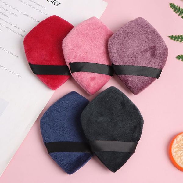 

sponges, applicators & cotton 1pcs mini makeup sponge puffs cosmetic puff triangle velvet foundation creammake up tools