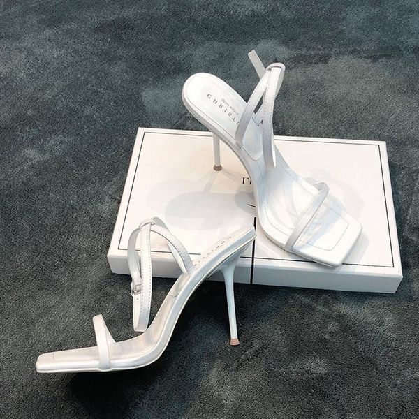 

dress shoes high-heeled high heel shoes open-fingered ttmg, Black