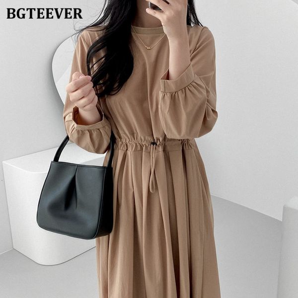 

dresses elegant o-neck women mid-length vintage slim waist zippers female drawstring a-line dress summer ladies vestidos kegs, Black;gray
