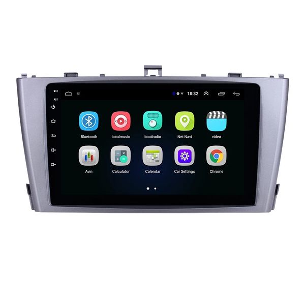 

2din android 9" touchscreen car dvd radio gps multimedia player for 2009-2013 toyota avensis head unit