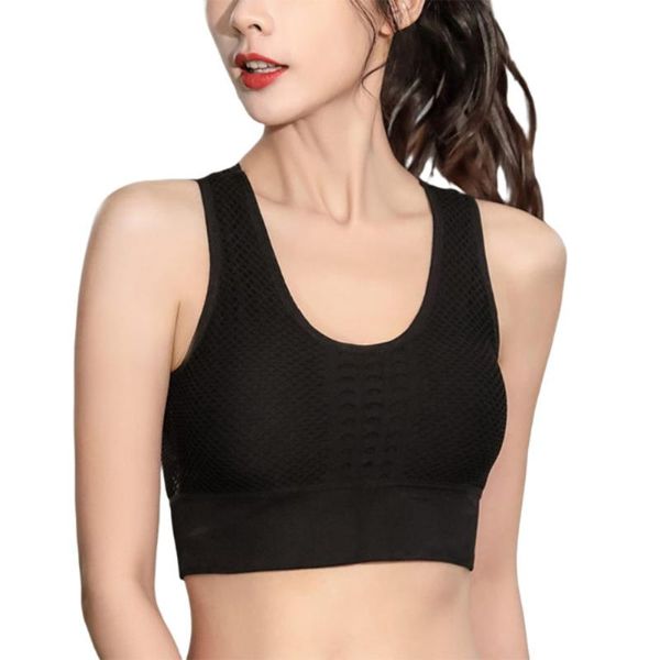 

yoga outfit female seamless workout bra sports woman crop activewear women running fitness racerback