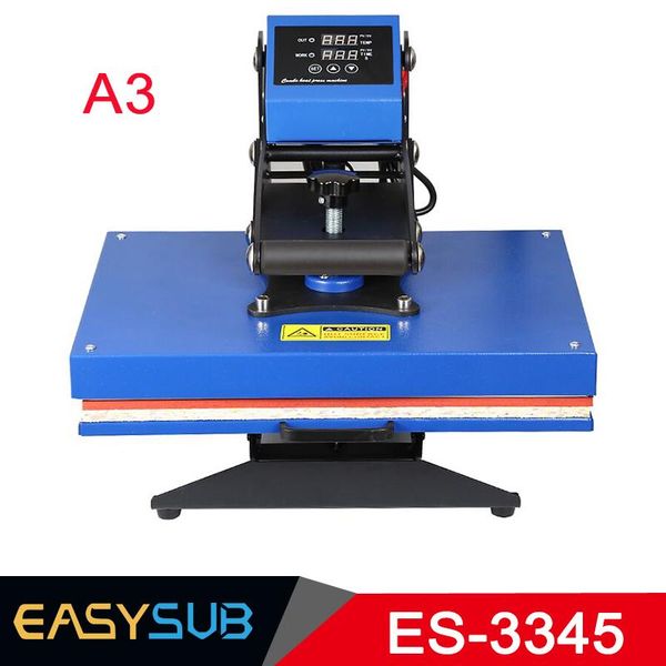 

printers 33*45cm flat pressing machine a3 high pressure printing drilling t-shirt multi-function heat press