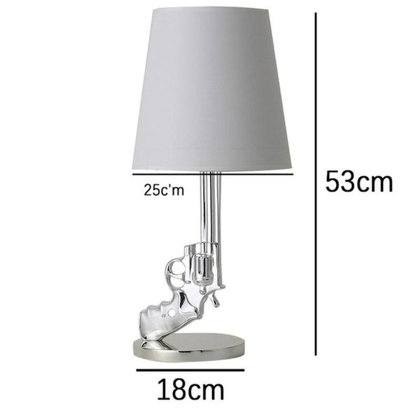 

table lamps nordic silver bedside lamp home decoration stand light bedroom lights living room indoor lighting