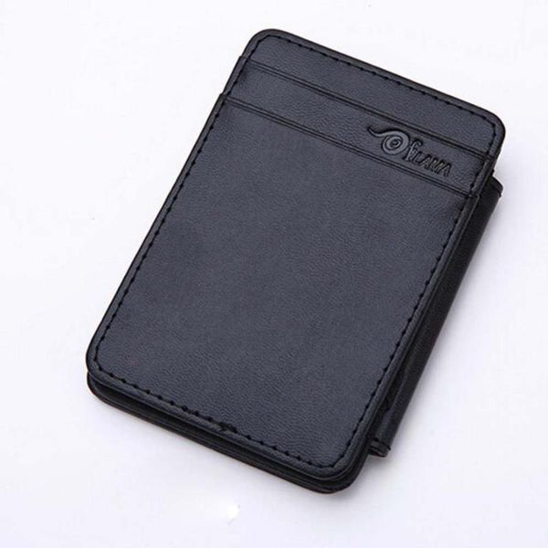 

wallets slim male magic wallet leather purse men carteira magica masculina porte monnaie small portefeuille homme, Red;black