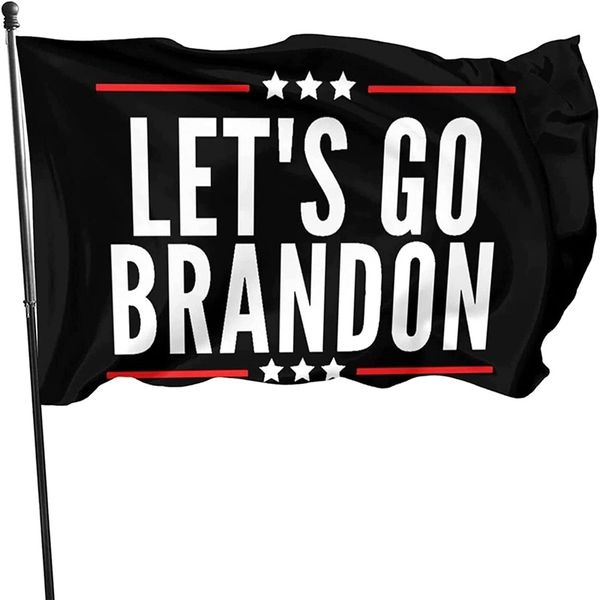 

go brandon v1 bumper sticker flag 3*5ft 90*150cm let's banner car stickers sports covers bmw mercedes jeep auto styling accessories