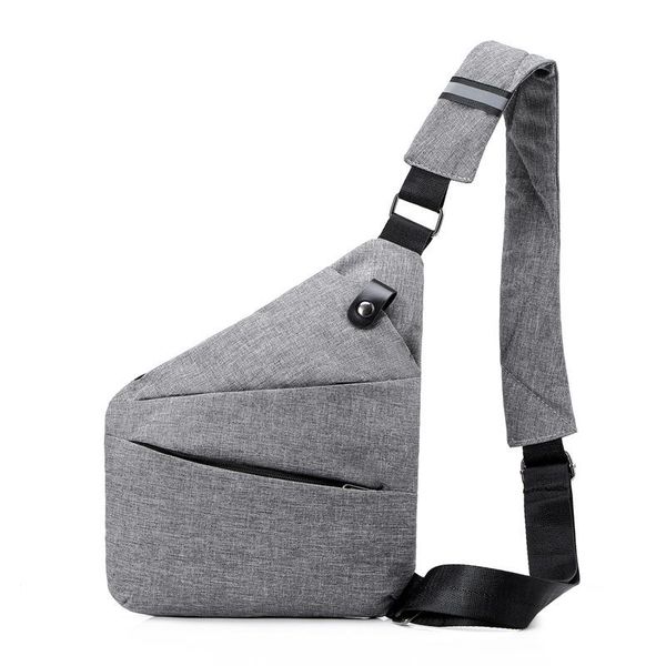 

men's casual sports canvas chest bag shoulder outdoor hiking camping scratch resistant and water repellent duffel bags