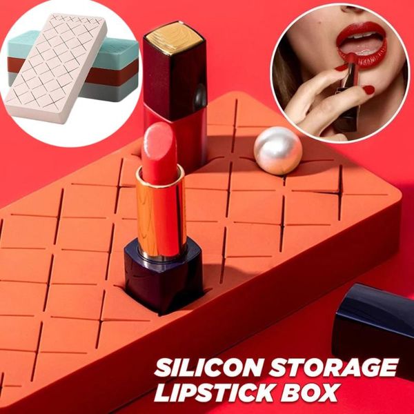 

creative makeup organizer make up lipstick storage box cosmetics container case holder boxes & bins