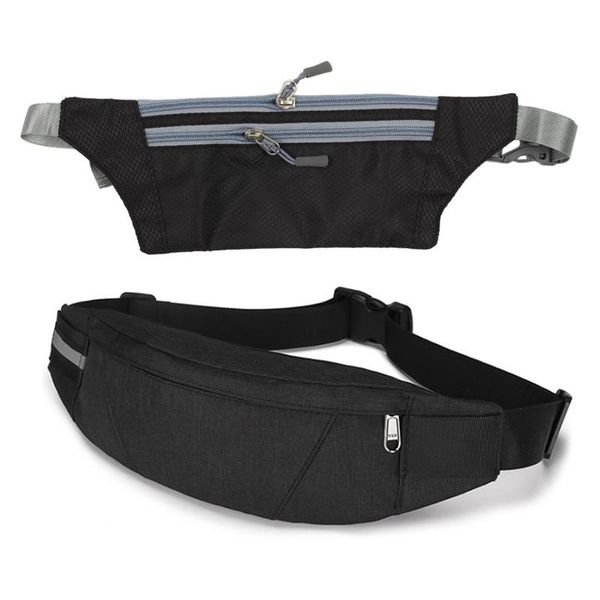 

pcs running bum bag travel handy hiking sport fanny pack waist belt zip pouch bags