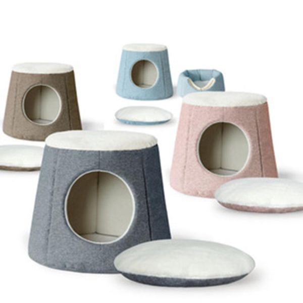 

cat beds & furniture kennels house bed cave summer soft mat sunny seat portable pet casitas para gatos chat lit pets acessorios cats dd50mw