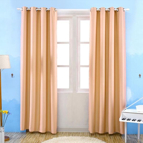 

curtain & drapes 100*250cm curtains for living room shading blackout bedroom punching grommet